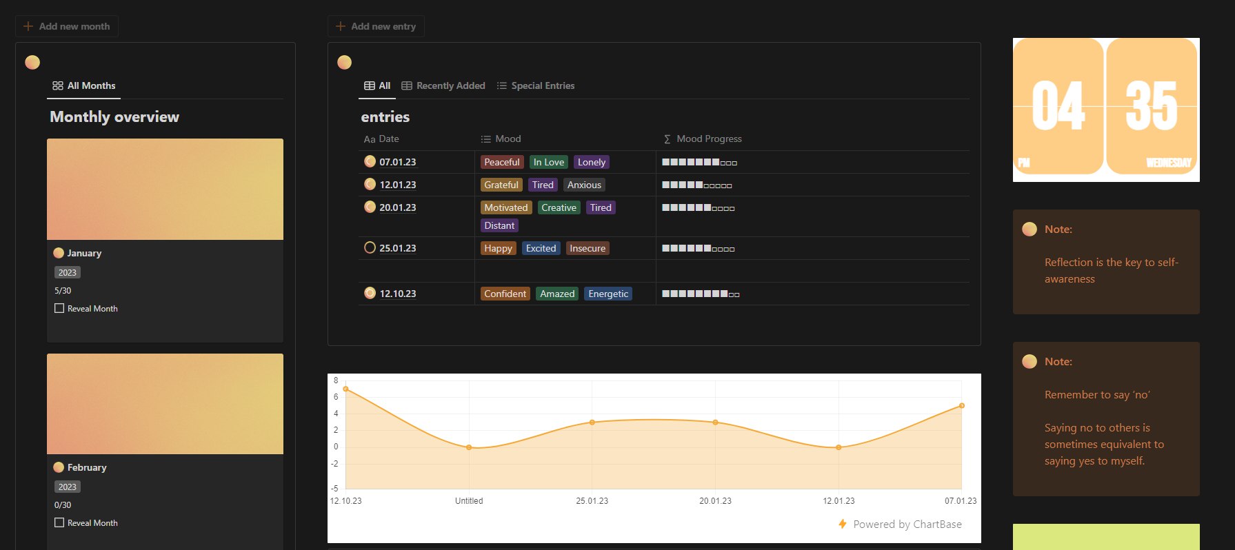 🧘‍♂️Про ежедневный mood/thoughts/deals journal image preview